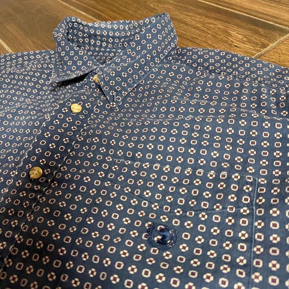 Duck-head Men's Blue and Navy Shirt